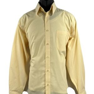 Daniel Ellissa Men's Solid Soft Butter Dress Shirt Long Sleeves With Pocket